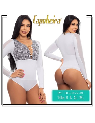 body reductor capoheira blanco br3422